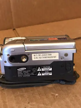 Sc-d453 Samsung Camcorder With Camera Bag #3