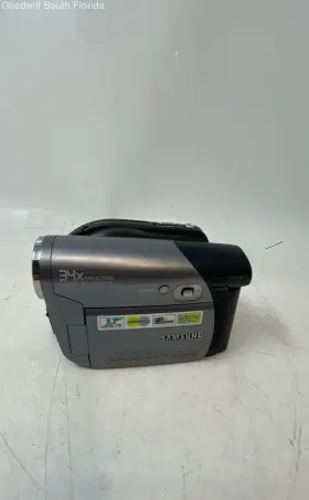 Sc-dc175 Samsung Gray 34x Optical Zoom 1200x Digital Dvd Video Camera Not Tested
