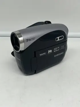 Sc-dx103 Samsung Sc-dx103/xaa Silver Black 2.7 Inch Lcd 34x Optical Zoom Digital Camcorder Test