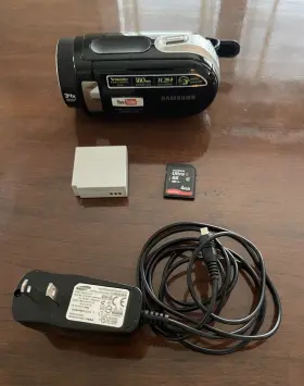 Sc-mx20b Samsung Digital Camcorder 34x Optical Zoom #2