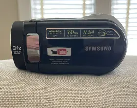 Sc-mx20b Samsung Digital Camcorder 34x Optical Zoom