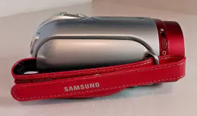 Sc-mx20er Samsung Digital Camcorder And Charger Cradle Battery - Tested Works #3