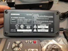 Sca12 Samsung Video Camera Recorder Working Batteries Charger Remote Adapter #3