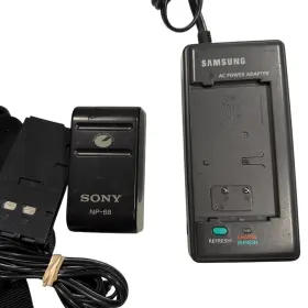 Sca18 Samsung Sca1& Video8 Tape Video Camera Camcorder With Charger And Accessories #3