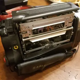 Sca80 Samsung Hi8 Vintage Analog Camcorder Video Camera For Parts Untested #2