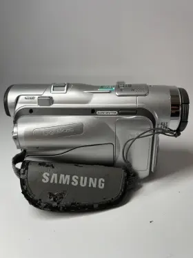 Scd103 Samsung Minidv Digital Video Camcorder Untested No Battery Parts Only #3
