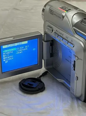 Scd303 Samsung Minidv Digital Handy Cam With Battery Tested Working #3
