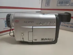 Scd55 Samsung Mini Dv Digital Video Camera Camcorder Read Description Untested #2