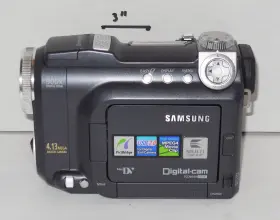 Scd6040 Samsung Minidv Video Movie Camera Camcorder Parts Or Repair Doesnftt Work