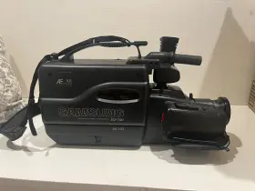 Scf700 Samsung Mint Vintage Camcorder Vhs Movie Camera Recorder Extras
