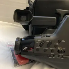 Scf703 Samsung Vintage Vhs Hq Movie Video Camera Recorder In Case Untested #3