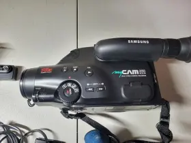 Sck70 Samsung Mycam Ntsc 8mm Video Camera Works Vg Shape No Battery #3