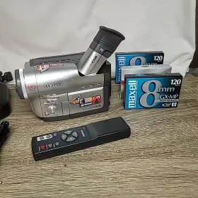 Scl540 Samsung Vintage Video Camcorder 8mm Color Lcd Works With Accessories #3