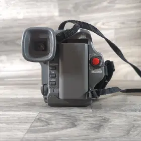 Scm51 Samsung Video8 8mm Video Camera Camcorder Tested With Leather Case #3