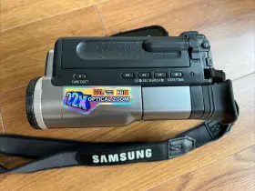 Scw71 Samsung Hi8 Camcorder With 22x Optical Zoom And Viewfinder Works #3