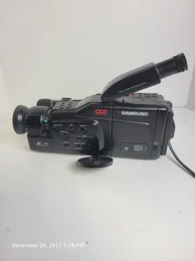 Scx800 Samsung 8mm Ccd Camcorder With Bag Battery And Charger Tested Vtg