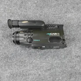 Scx804 Samsung Vintage Camcorder 8mm No Battery Power Cord Untested Parts