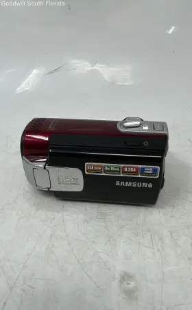 Smx-f40b Samsung 65x Zoom Long Recording Time Digital Camcorder Needs Battery