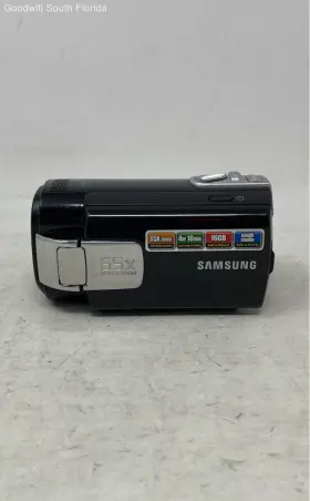 Smx-f44bn Samsung Black F 2.1-109.2mm 1.8 Video Camera Needs Battery Not Tested