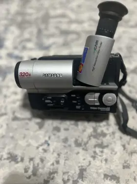 Vp-l700u Samsung 8mm Camcorder 320x Zoom Untested Parts Repair W Acc