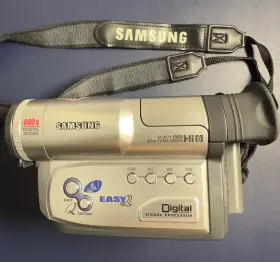 Vp-w80u Samsung Pal 8mm Video Camcorder Untested