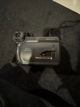 Ccv-0125 Sansui Portable Vhs-c Camcorder Video Camera Tape Untested Rare #2