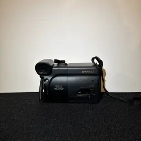 Ccv-0125 Sansui Portable Vhs-c Camcorder Video Camera Tape Untested Rare #3
