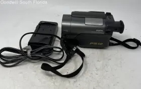 Vm-ps12 Sanyo Black 8mm Variable Zoom Handheld Video Camera Recorder Not Tested
