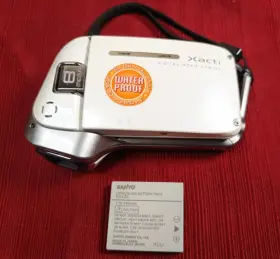 Vpc-ca8ex Sanyo Waterproof Digital Movie Camera Xacti W Whit 8mp No Charger