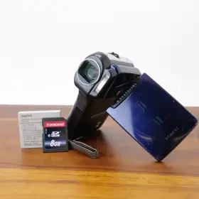 Vpc-cg6x Sanyo Xacti Vpc-cg6 Bl Digital Movie Camera Blue 5x Zoom 6mp Tested No Charger