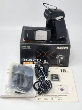 Vpc-cg9 Sanyo Xacti 9.1mp Hd Digital Camcorder Camera Handheld Tested Works