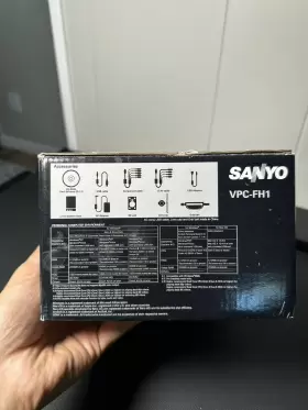 Vpc-fh1 Sanyo Xacti Vpc Fh1 Camcorder Digital Camera 16x Hd 1080p Cords Manuals Box #3