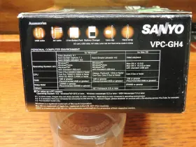 Vpc-gh4 Sanyo Estate Dualftftcamera Photos And Videos In Original Box #2