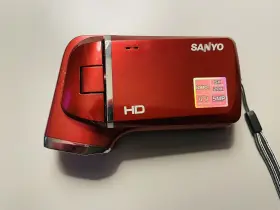 Vpc-hd100 Sanyo Vpc-hd100- 5x Optical Zoom- 1080p Video Works Missing Battery #3