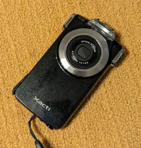 Vpc-pd2 Sanyo Xacti 10.0mp Digital Video Dual Camera With Battery Tested Working