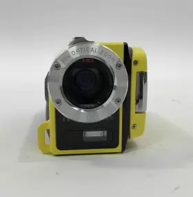 Vpc-wh1 Sanyo Yellow 30x Optical Zoon Waterproof Digital Camcorder With Charger #3