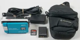 Vpc-wh1 Sanyo Vph-wh1 Xacti Waterproof Still And Video Camera Accessories Clean Tested