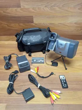 703322068 Sharp Vl-e620u 8mm Video8 Camcorder Video Transfer And Accessories Excellent Shape