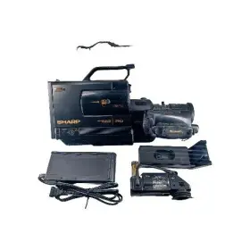 L250 Sharp Vtg Vhs Camcorder High Speed Untested No Battery Manual Accs. Esh