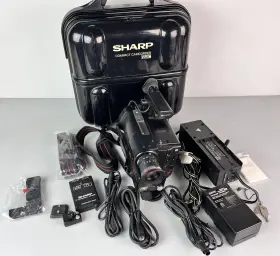 Sharpvc-c50u Sharp Vc-c50u Vintage Vhs C Video Camera / Camcorder