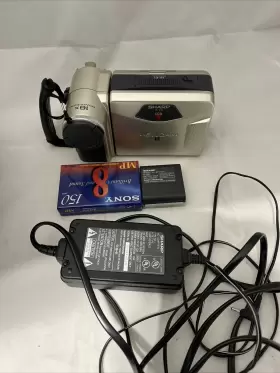 Vl-a110 Sharp Vl-a10u Vl-a10 8mm Video8 Camcorder Vcr Player Camera Video Transfer #2