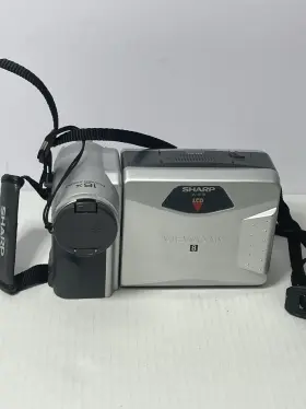 Vl-a1101 Sharp Viewcam Hi-8 Analog Camcorder 8mm Video 16x Untested