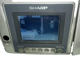 Vl-a111u Sharp Viewcam 8mm Vcr Camcorder 16x Zoom Video Transfer- Tested- Read #3