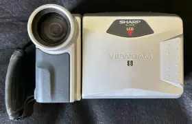 Vl-ah130u Sharp Hi8 Video8 8mm Video Camera Camcorder Untested-parts