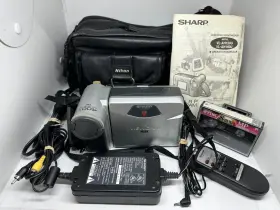 Vl-ah150u Sharp Hi8 Hi 8 8mm Video8 Camcorder Vcr Player Video - Read Desc