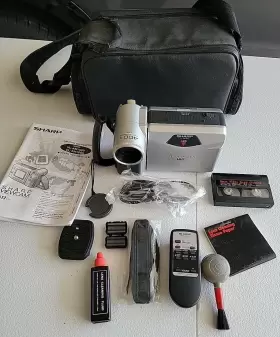 Vl-ah60u Sharp Vl-ah60 Viewcam Hi-8 Analog Camcorder 8mm Video And Accessories Charger