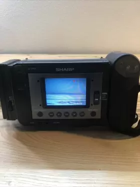 Vl-e30u Sharp 8 Viewcam 8mm Camcorder Bundle With Charger Power Cord Battery Tapes #2