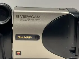 Vl-e32u Sharp Viewcam L Video Camera Camcorder Vl-e32 No Battery Ac Adaptor #2