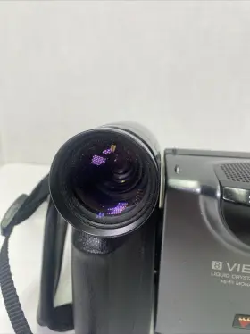 Vl-e43u Sharp Vl-e33u Vintage 8 Viewcam Hi-fi Monaural Camcorder Not Tested No Charger #2