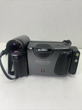 Vl-e43u Sharp Vl-e33u Vintage 8 Viewcam Hi-fi Monaural Camcorder Not Tested No Charger